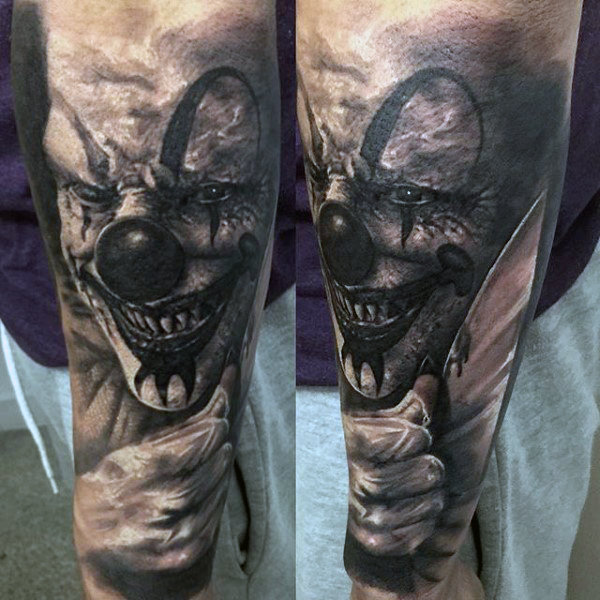 clown tattoo 15