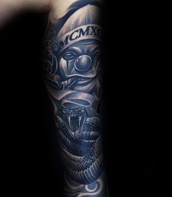 clown tattoo 21