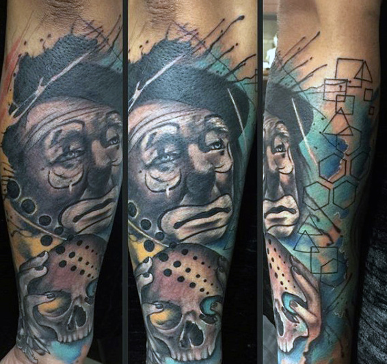 clown tattoo 25