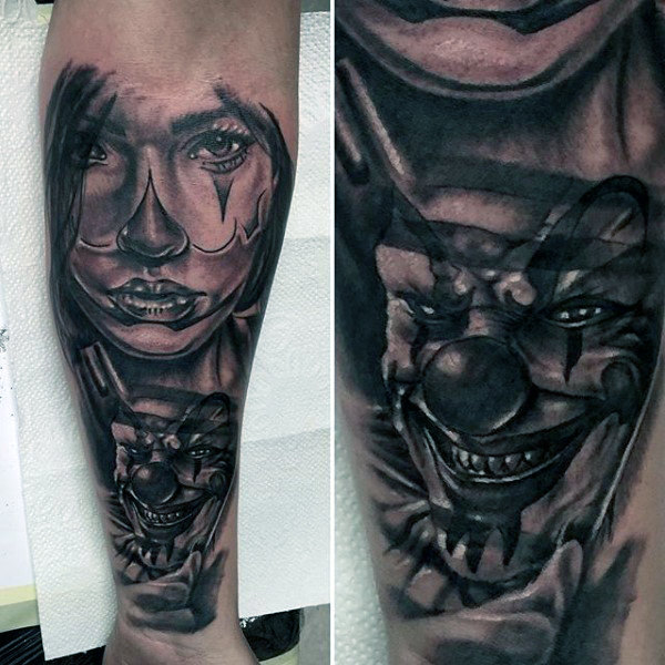 clown tattoo 29