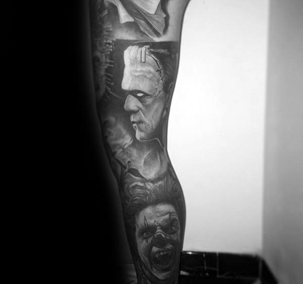 clown tattoo 35