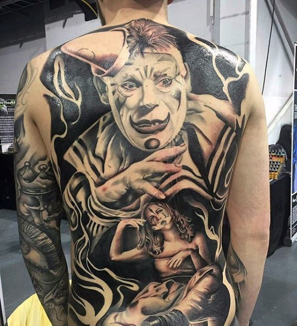 clown tattoo 61