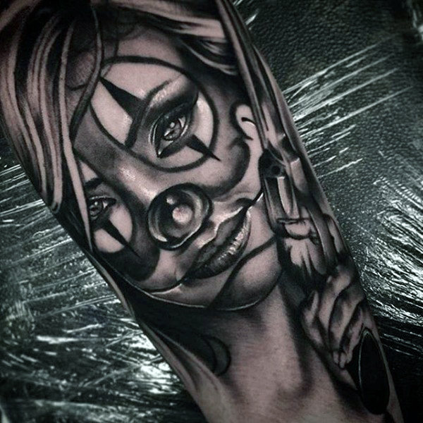 clown tattoo 69