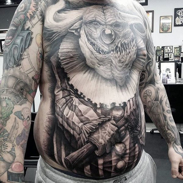 clown tattoo 79