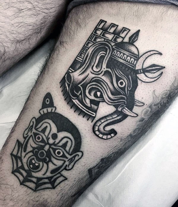 clown tattoo 97