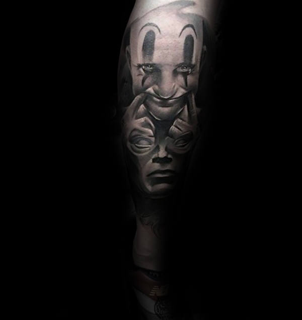 clown tattoo 99