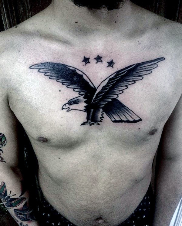 adler brust tattoo 133