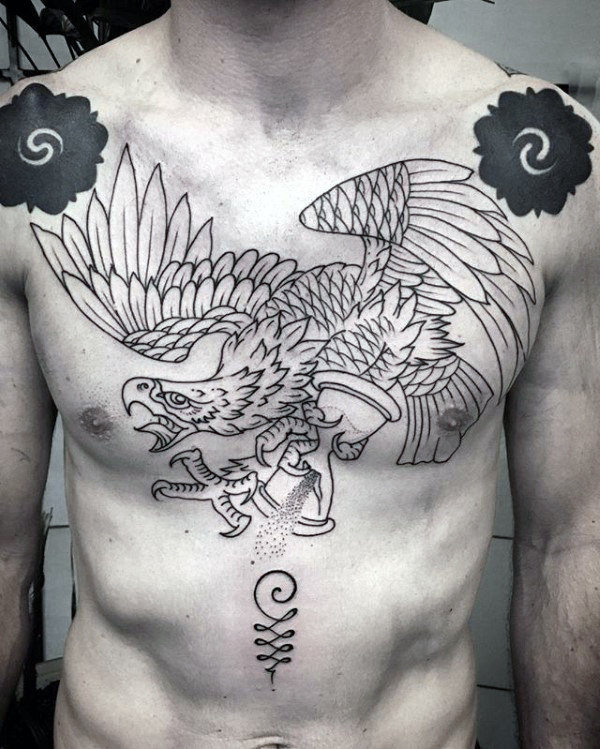 adler brust tattoo 147