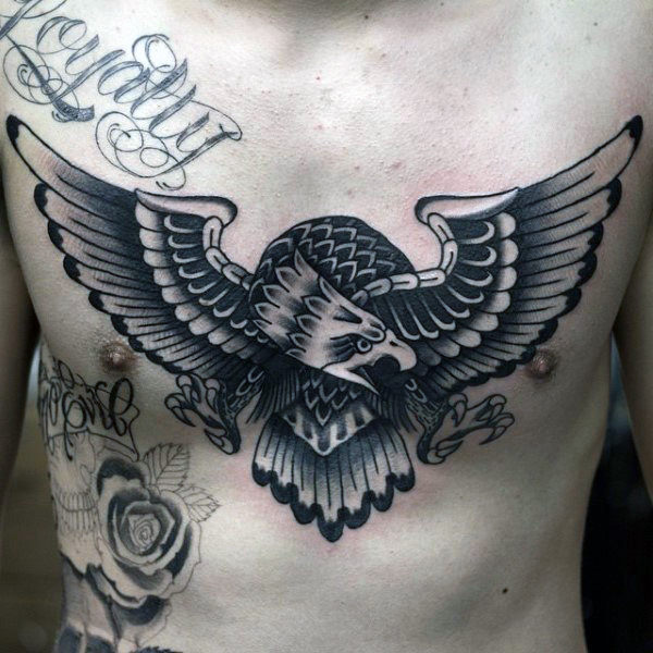 adler brust tattoo 149