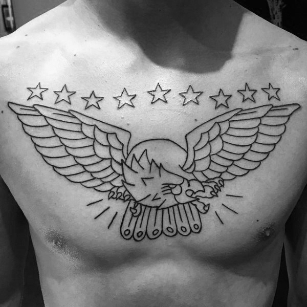 adler brust tattoo 41