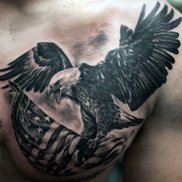 adler brust tattoo 47