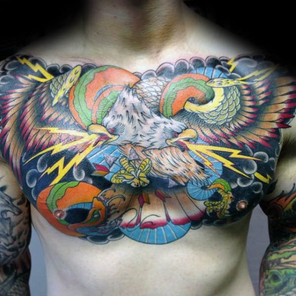 adler brust tattoo 61