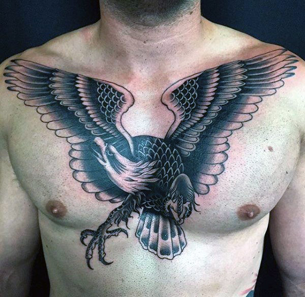 adler brust tattoo 65