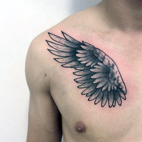 fluegel brust tattoo 01
