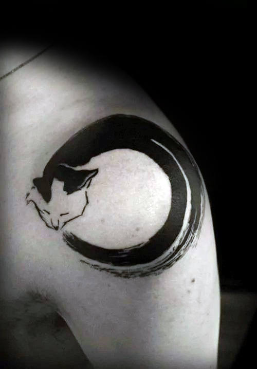 enso kreis tattoo 07