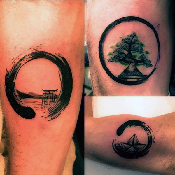 enso kreis tattoo 21