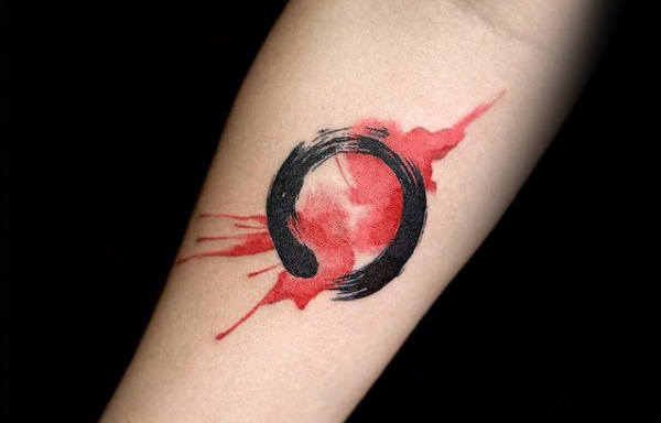 enso kreis tattoo 41