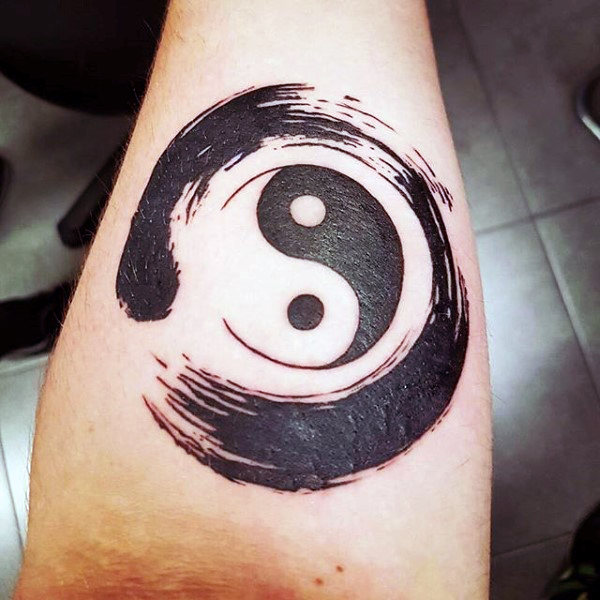 enso kreis tattoo 63