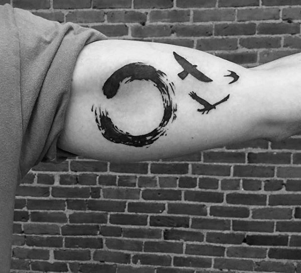 enso kreis tattoo 69
