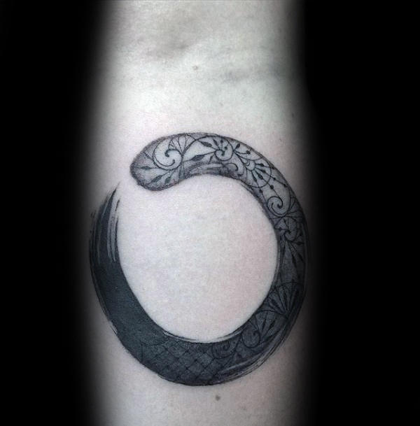 enso kreis tattoo 73