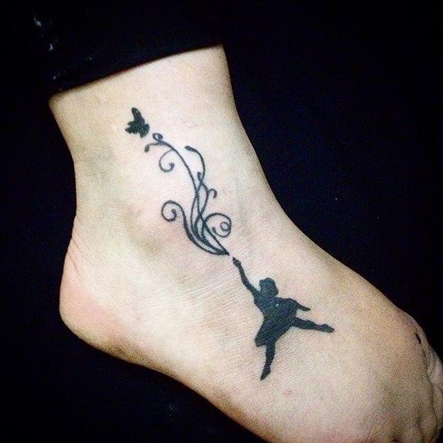 64 Tattoos von Tänzern Ballett, Salsa, Flamenco