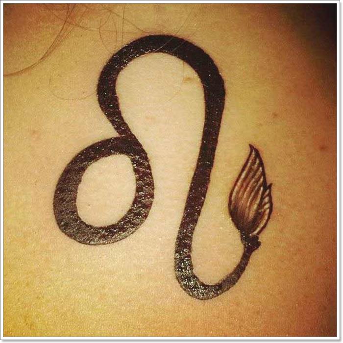 120 Löwe SternzeichenTattoos