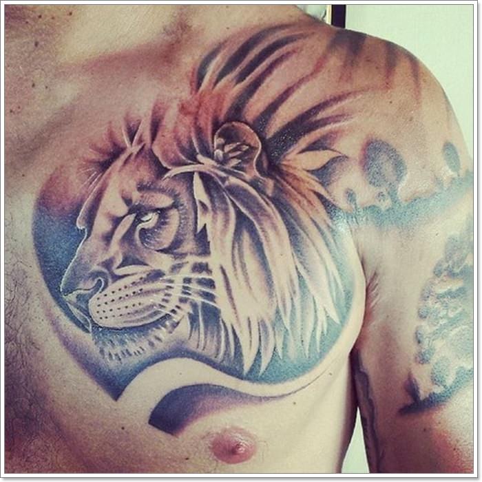 120 Löwe SternzeichenTattoos
