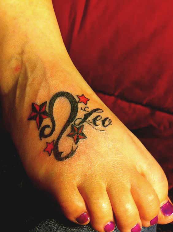 120 Löwe SternzeichenTattoos