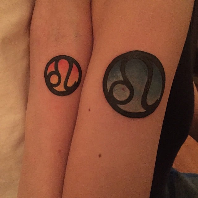120 Löwe SternzeichenTattoos