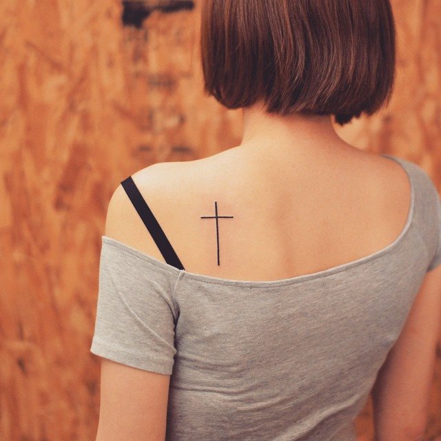 cross tattoo 07