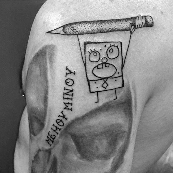tatouage Bob Eponge 09