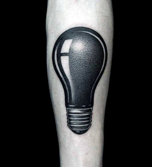 tatouage ampoule 111