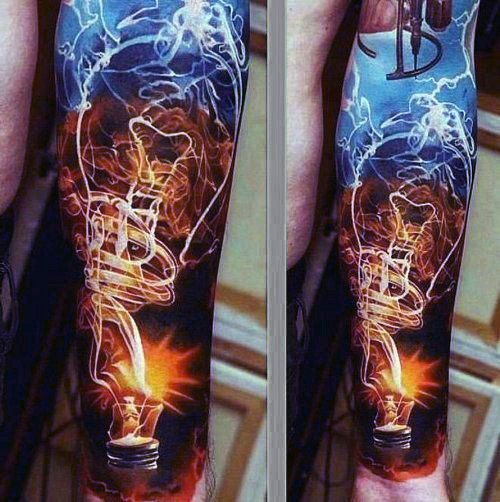 tatouage ampoule 135