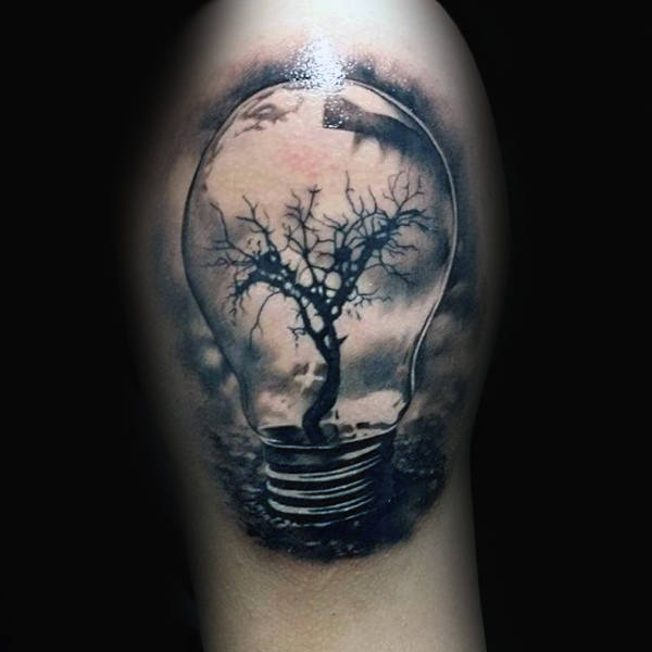 tatouage ampoule 73