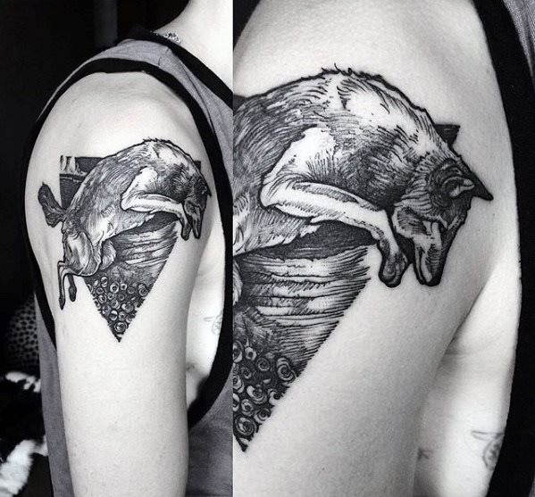 tatouage coyote 01