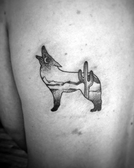 tatouage coyote 31