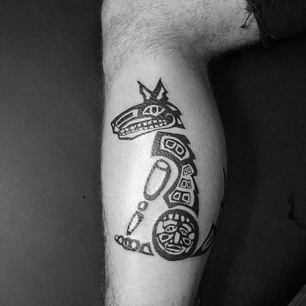 tatouage coyote 49