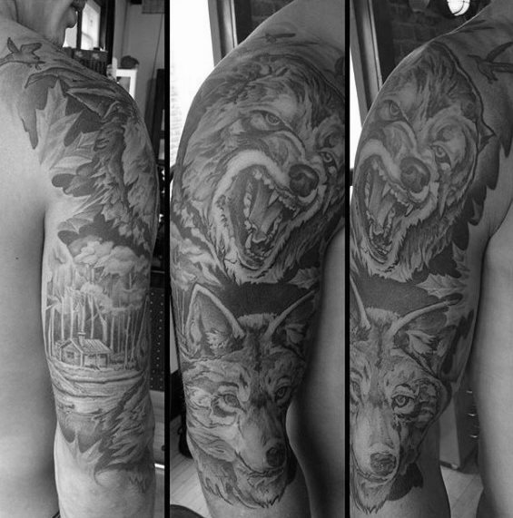 tatouage coyote 61