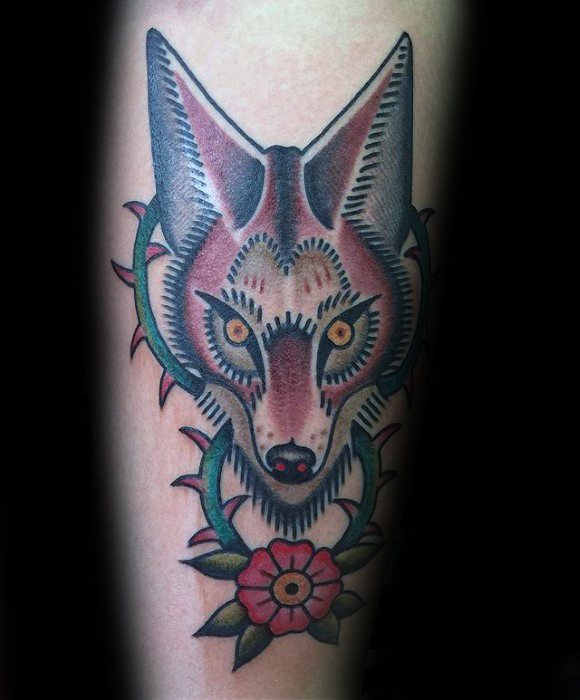 tatouage coyote 91