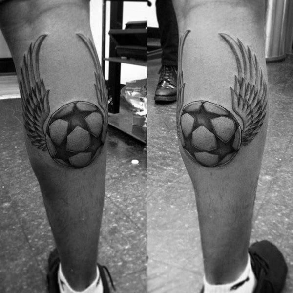 tatouage football 105
