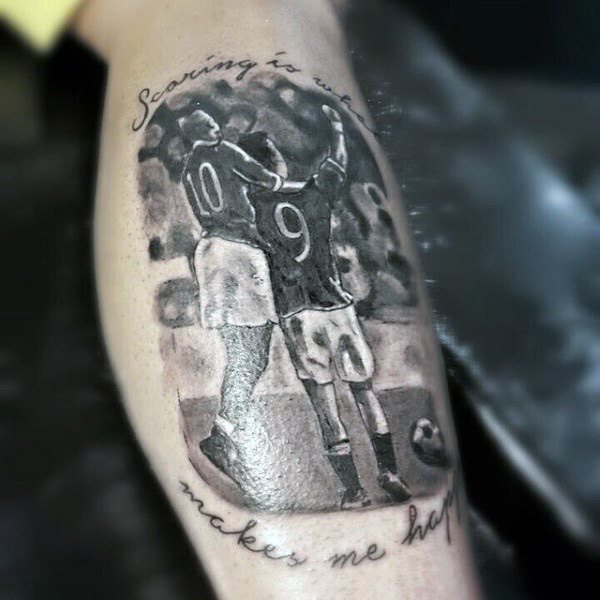 tatouage football 133