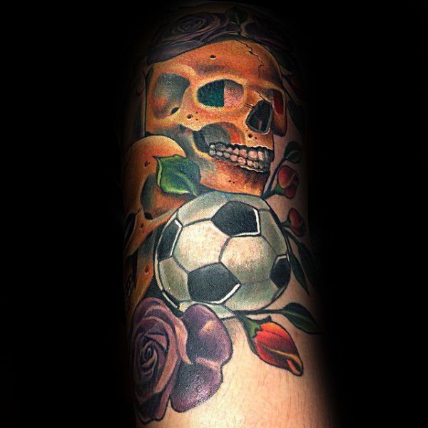 tatouage football 135