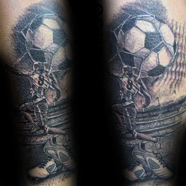 tatouage football 15