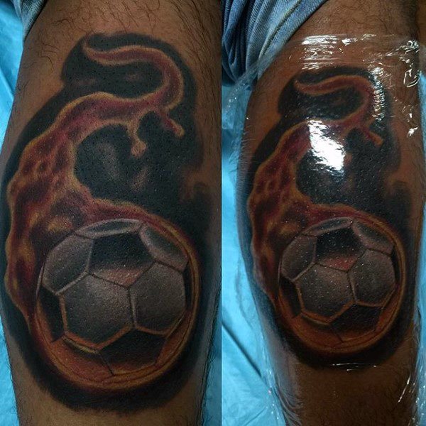 tatouage football 59