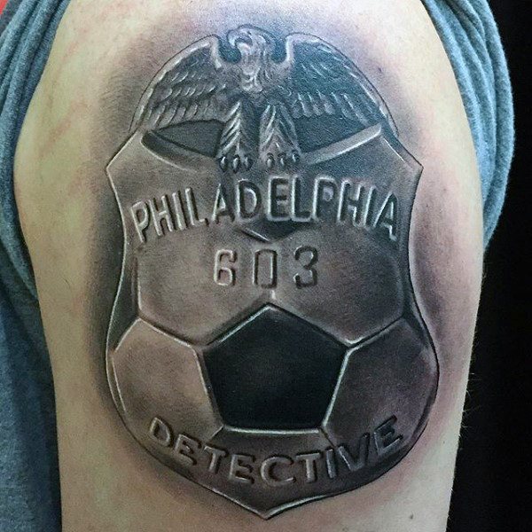 tatouage football 63