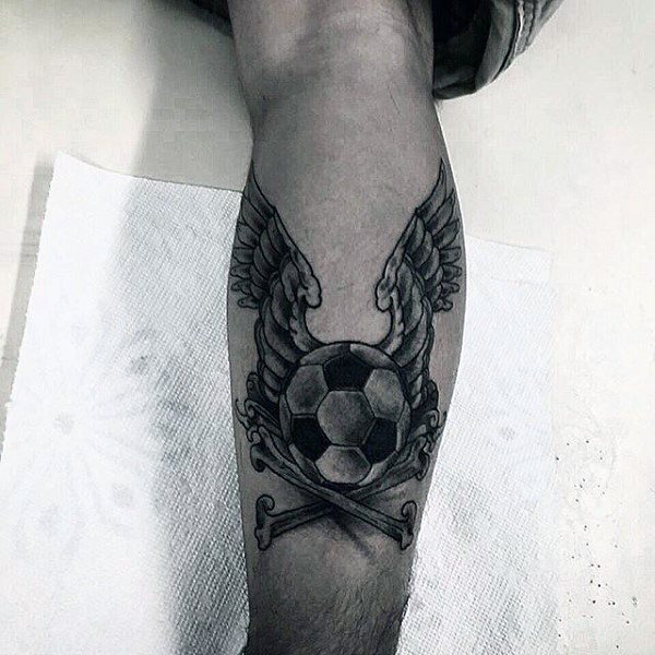 tatouage football 67