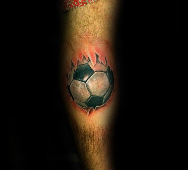 tatouage football 73
