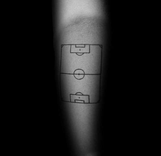 tatouage football 83