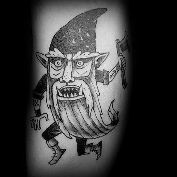 tatouage gnome 11