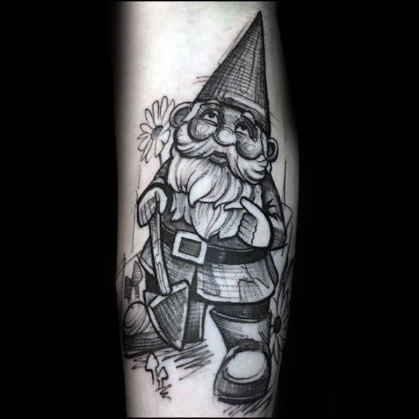 tatouage gnome 23